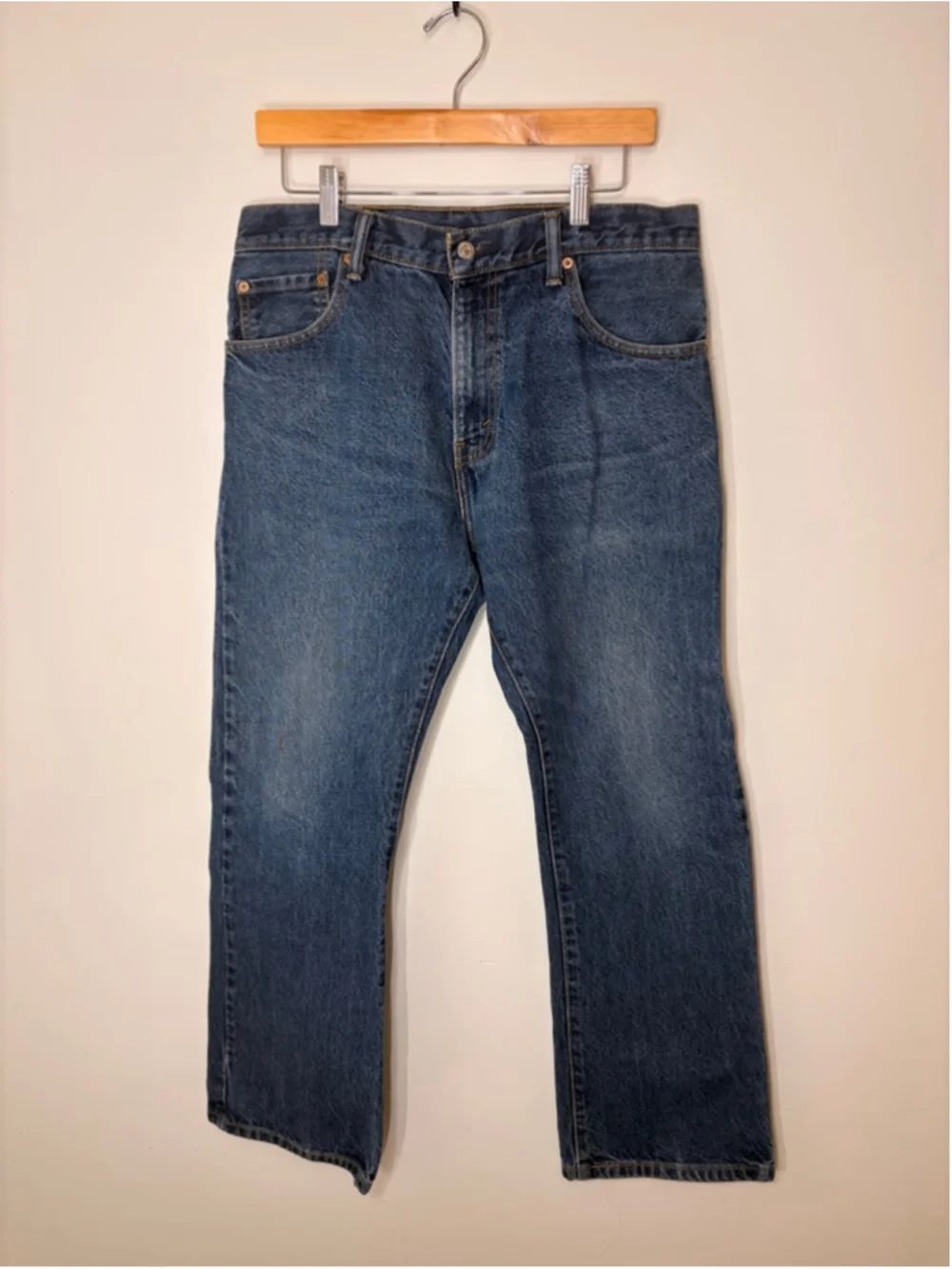 Levi’s 517 Bootcut Jeans Men 33x29 Medium Wash Red Tab Denim Classic USA Grunge